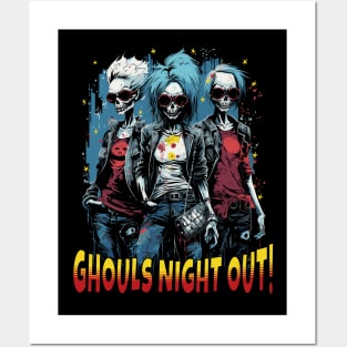 Ghouls Night Out! Posters and Art